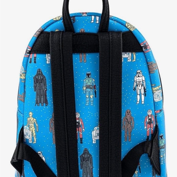 Loungefly Star Wars Action Figures Allover Print Mini Backpack main image 5